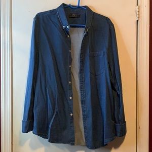 Forever 21 Denim Bottom Up Size XL